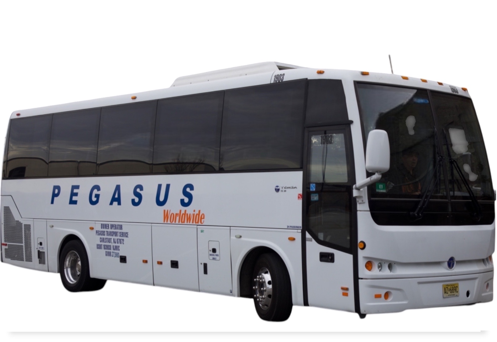 34 Passenger Coach Bus new